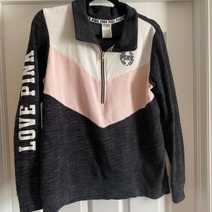 PINK Victoria’s Secret Quarter Zip Pullover